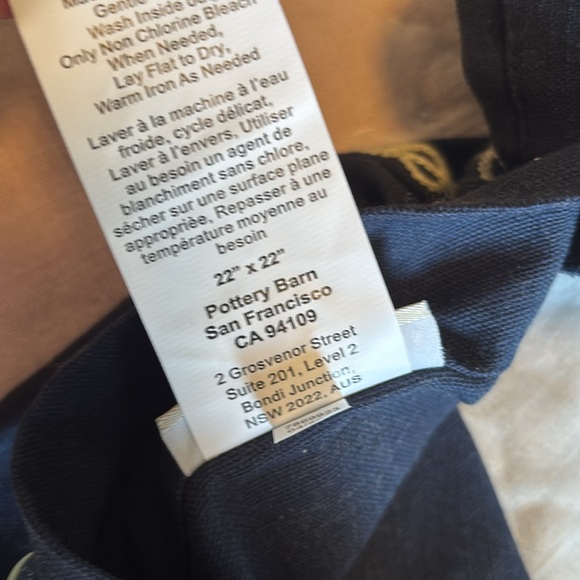 22x22 Pottery Barn Pillow Shams - Picture 5 of 5